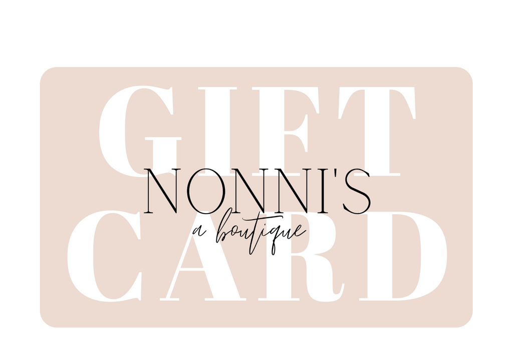 SHOP NONNI'S GIFT CARD